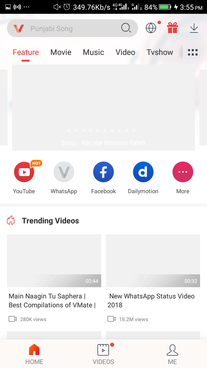 Vidmate app download and install